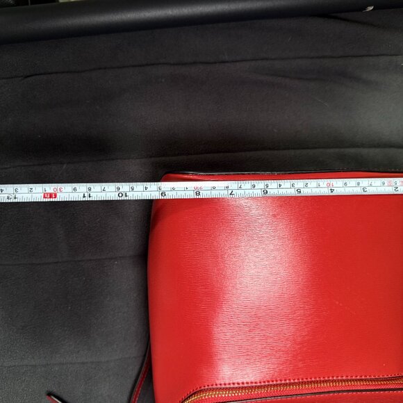 DKNY Bryant Red Leather Backpack main image 7
